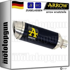 SCARICO ARROW OMOLOGATO THUNDER ALLUMINIO NERO HONDA CB 650 R 2023 23 - Foto 1 di 4