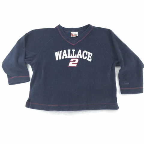 Rusty Wallace #2 Chase Authentics V Neck Sweater Womens Size L Sweatshirt NASCAR Cover