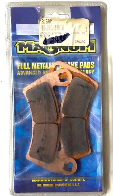 ДИСКОВЫЕ ТОРМОЗНЫЕ КОЛОДКИ, MAGNUM MB168M, МЕТАЛЛИК, ПЕРЕДНИЕ, ЗАДНИЕ, POLARIS 400,500,700,800,RANGER - Изображение 1 из 3