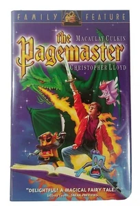 The Pagemaster (VHS, 1995, Clamshell) Macaulay Culkin - Picture 1 of 8