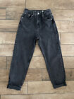 ASOS MOM? JEANS W26 L30 UK 8 L26.5" STONEWASHED THICK VINTAGE VERY HIGH WAIST