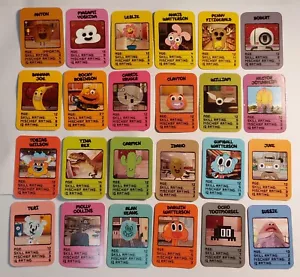 2018 UK McDonalds The Amazing World of Gumball - X 24 SET CHARACTER CLASH CARDS - Picture 1 of 3