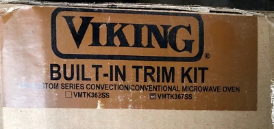 Kit de molduras incorporadas de acero inoxidable Viking Professional Series VMTK367SS 36" Foto 1 de 4