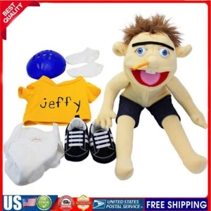 23" Jeffy Puppet – Soft Hand Puppet Plush Toy, Stuffed Doll Kids Gift w/Arm Rod - Picture 1 of 9