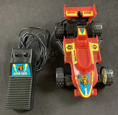 Vintage Hyper Tiger Racing Team King Tiger #1 Wired Remote Controlled Car - Image 1 of 4