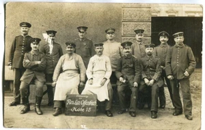 Foto AK Offenbach,Soldaten Reserve Lazarett 1917 - Bild 1 von 2
