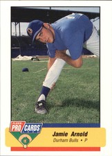 1994 Durham Bulls Fleer/ProCards #319 Jamie Arnold