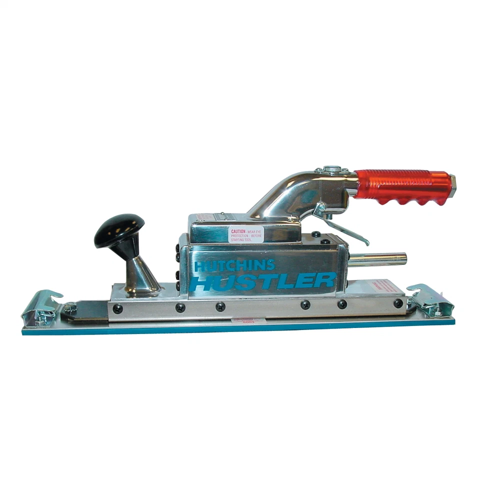 Hutchins Hustler Model 2000 Straight Line Air Board Sander 2 3/4" X 16" Pad