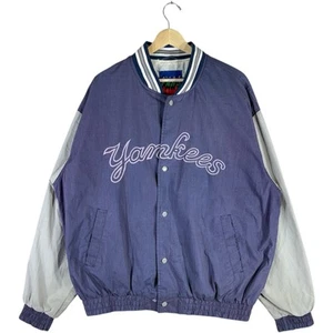 Giacca Bomber Vintage New York Yankees L - Foto 1 di 7