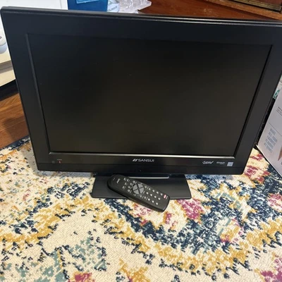 Sansui HDLCD185W 19 inch LCD TV Flat Screen Television HDMI with Remote - Image 1 of 4