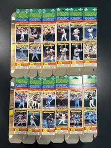 Anuario de béisbol Topps 1984 pegatinas caja de 35 quilates lote de 12 cajas vacías - Imagen 1 de 3