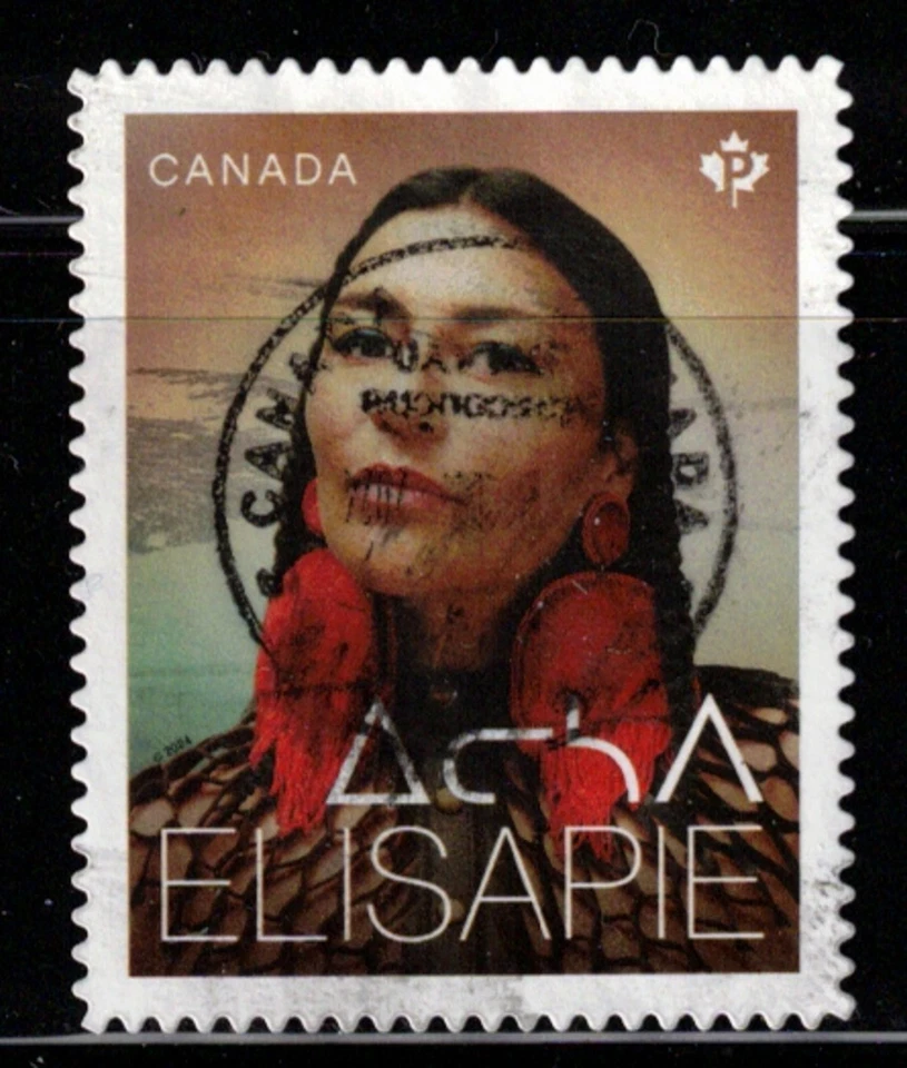 CANADA USED STAMP - SCOTT 3451 - FROM BOOKLET - ELISAPIE - 2024 — 第 1/1 张图片