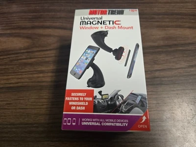 Montaje magnético universal para ventana y tablero Motor Trend para teléfono móvil - NOS Foto 1 de 3