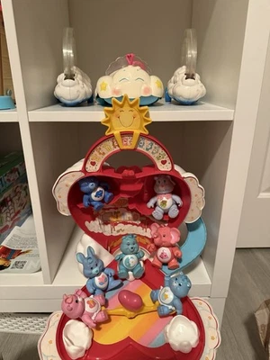 Juego Kenner Care Bear Care-A-Lot DE COLECCIÓN con 7 figuras y 4 autos Foto 1 de 4