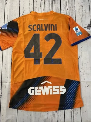 Maglia Atalanta Scalvini Versione Fan Patch Gomma Serie A Taglia L - Immagine 1 di 4