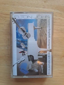 Elton John Live In Australia Double Cassette Tape Album 832470-4 Tested - Picture 1 of 6