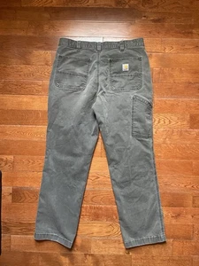 Carhartt Herren 36x32 dunkelgrau robust Flex Relaxed Fit Canvas Arbeitshose BN2291-M - Bild 1 von 16