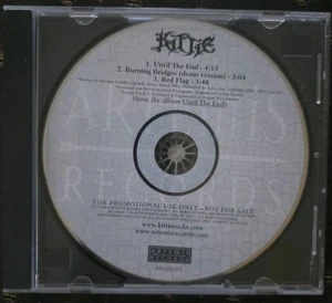Kittie - Oracle — Promo Cd 3 Tracks- 2004 Until The End Artemis Records Rare - Picture 1 of 2