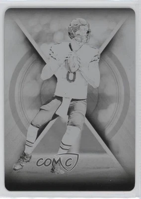 2017 Panini XR Printing Plate Black 1/1 Mike Glennon #19 0h28 - Image 1 of 3