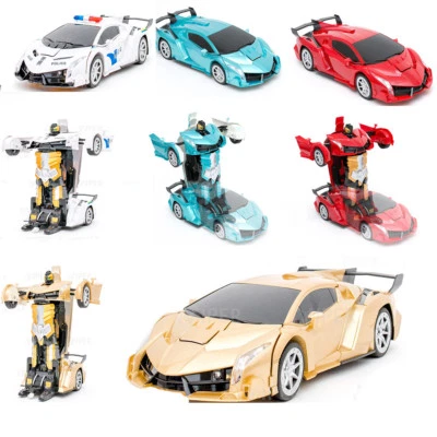 Remote Controlled Car Transformer Deformation Robot Kids Children Toy Gift！！！ - Image 1 of 4