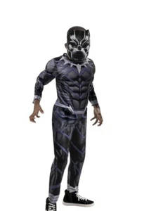 Avengers Black Panther Boy's Sz 8 Halloween Costume, Pretend Play, Dress Up NEW - Picture 1 of 6