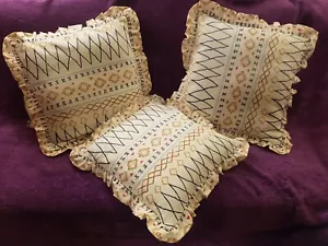 1x Kissenbezug Rüsche 40x40 Landhausstil Deko Kissen - Bild 1 von 12
