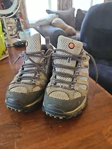Merrell Dusty Olive Green Women's Athletic Sneakers - Size 7.5 Vibram Soles - Picture 1 of 10