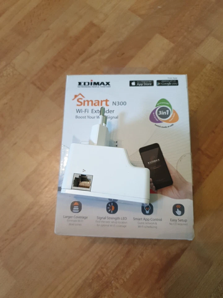 WLAN Repeater/ Extender N300 2.4 GHz 10/100 Mbit Weiss EW-7438RPNMINI - Bild 1 von 1