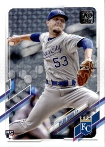 Tyler Zuber 2021 Topps Update - #US81 RC - Kansas City Royals
