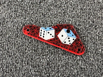 Data East Maverick Pinball Machine Playfield Plastic NOS  - Image 1 of 2