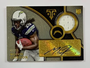 Topps Triple Threads Melvin Gordon Auto Relic 47/99 AR38 2015 - Imagen 1 de 2