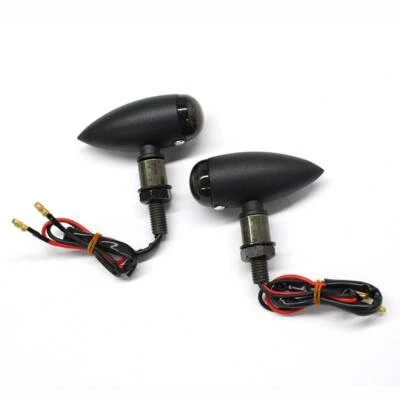 Luces intermitentes negras de señalización de giro para motocicleta para Harley Davidson Street Glide EE. UU. Foto 1 de 4