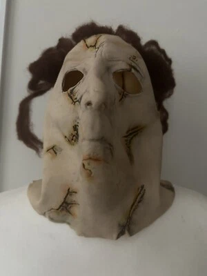 Máscara Rob Zombie Michael Myers Halloween Látex Disfraz utilería con cabello Foto 1 de 4