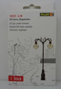 Faller H0 180207 LED-Laterne Hängeleuchten NEU & OVP - Picture 1 of 3
