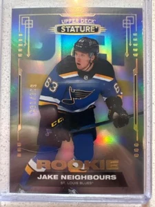 Jake Neighbours Rookie /399 2021-22 Upper Deck Stature - Picture 1 of 2