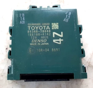 LEXUS NX300H 2014 - 2021 2.5 HYBRID CLEARANCE SONAR CONTROL MODULE 89340-78040 - Picture 1 of 4