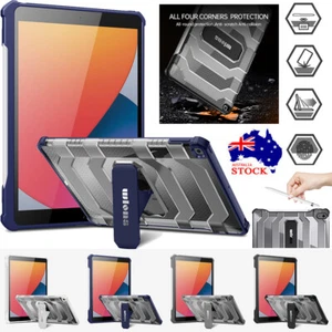 For iPad 11/10th Air 4th 5th Gen Mini Pro Heavy Duty Shockproof Stand Case Cover - Picture 1 of 17