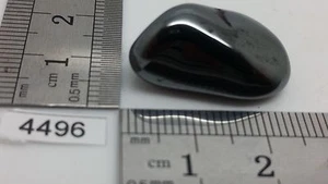 Hematite pierre roulee mineraux lithotherapie reiki collection esoterisme deco - Picture 1 of 1