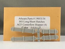 Athearn Parts - Long/Short Hatches for 55' Covered Hopper # 19053/54 (Gray 3)