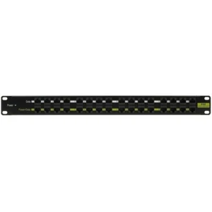 Tafelmontage Patch Panel Halterung Daten Einsätze 16 Port 48.3cm Rack Schrank - Bild 1 von 5