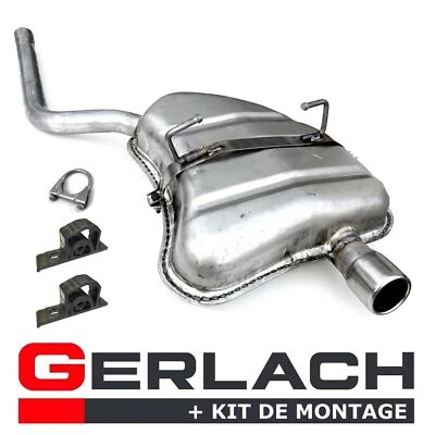 Pour BMW Mini Cooper 1.6 i 16V hayon décapotable silencieux arriere 5551 - Photo 1/4