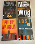Phillip MARGOLIN (Thriller / Mystère) -- Lot de 8 couvertures rigides SIGNÉES 1ère édition