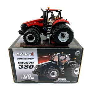 1/32 Red Chase Case IH AFS Connect Magnum 380 Demonstrator Tractor, 2022 Farm - Picture 1 of 7
