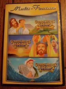 Greatest Heroes and Legends of the Bible Triple Feature (DVD, 2012) - Picture 1 of 1