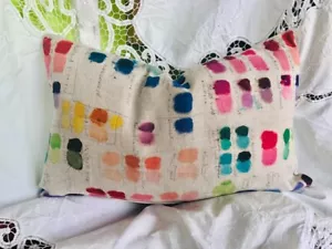 #DESIGNERS GUILD / JOHN DERIAN STOFF KISSENBEZUG GEMISCHTE TÖNE DESGN50x40cm20x161 - Bild 1 von 1