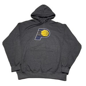 Vintage 90s Indiana Pacers Hoodie Mens Large NBA Basketball Team Logo Streetwear - Picture 1 of 9