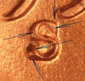 1953-S/S Repunched Mintmark RPM # 20 Lincoln Cent - Brilliant Uncirculated -RARE - Picture 1 of 6