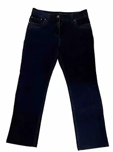 Marks & Spencer M&S Womens Dark Indigo Jeans, Size 12 (Medium) - Picture 1 of 13