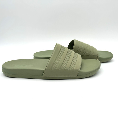 Adidas Adilette Comfort Slides Uomo Taglia 10 Tenda Verde