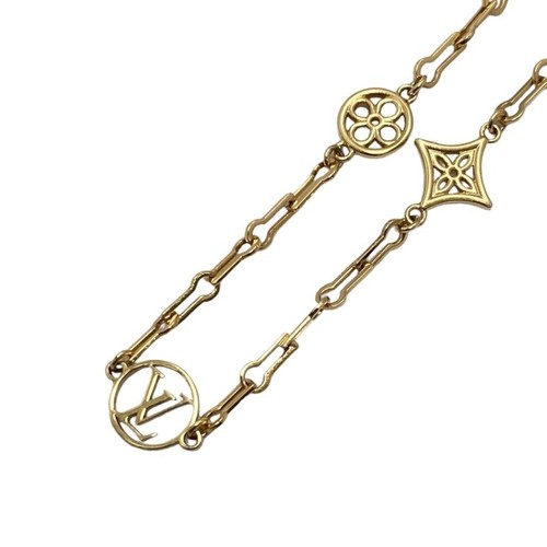 LOUIS VUITTON（LV） Louis Vuitton Collana Monogramma Forever Young LV Cerchio Fiore Oro M69622 SA